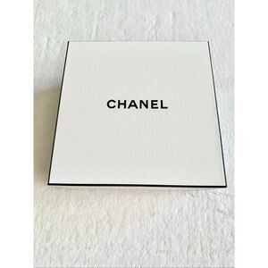Chanel black and white storage box
